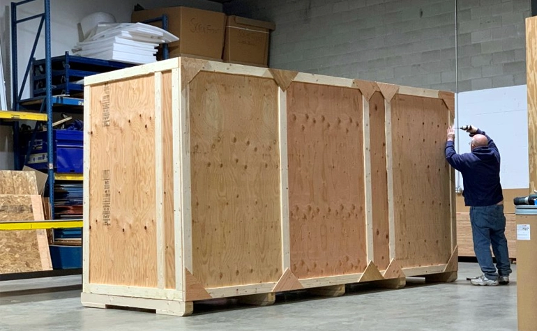 Wooden Packing Background 2